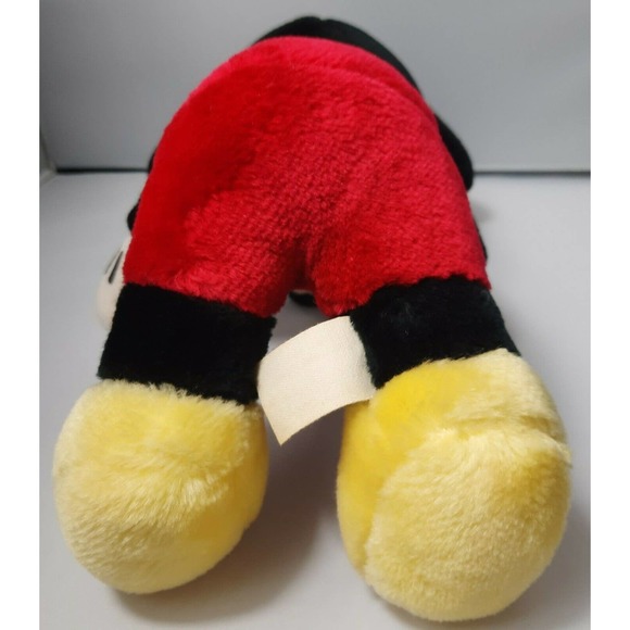 Disneyland Walt Disney World Mickey Mouse Plush Stuffed Animal 12" Vintage - Picture 9 of 10
